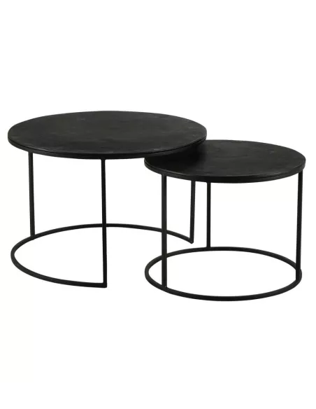 Set de 2 Tables Basses Gigognes Palma - Athezza