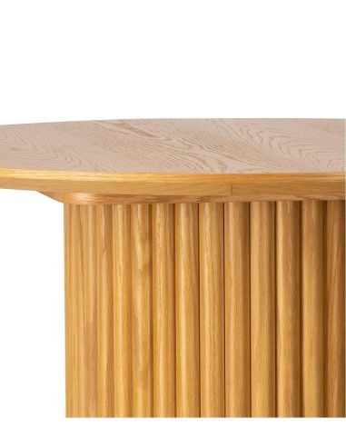 Table Basse Ronde Ham Bois Naturel | Athezza