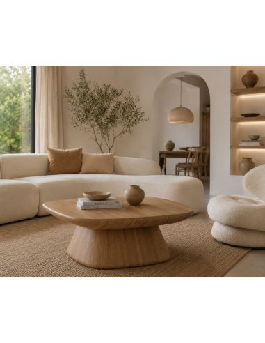 Table basse Alba en bois | Thai Natura