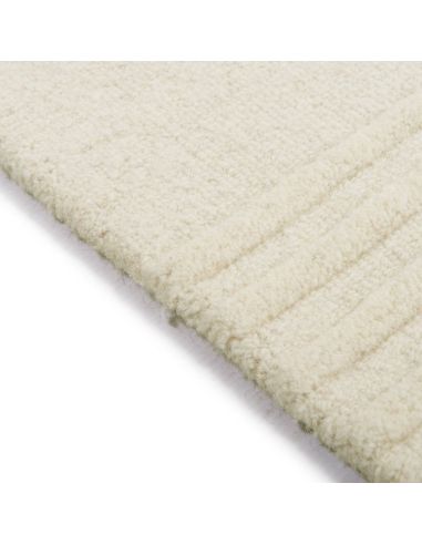 Tapis Vassily Sable - Idaho Éditions | Laine Naturelle | DecoenLigne