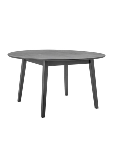Table à Manger Ronde Peron Noire | Bloomingville