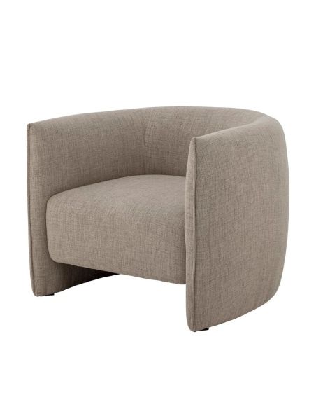Fauteuil Bacio Tissu Beige | Bloomingville