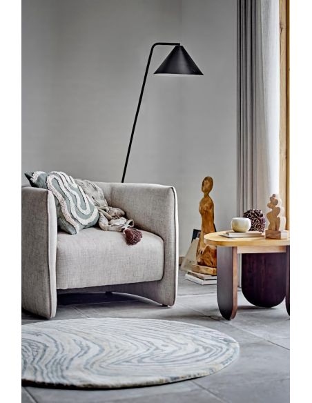 Fauteuil Bacio Tissu Beige | Bloomingville
