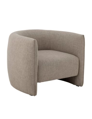 Fauteuil Bacio Tissu Beige | Bloomingville