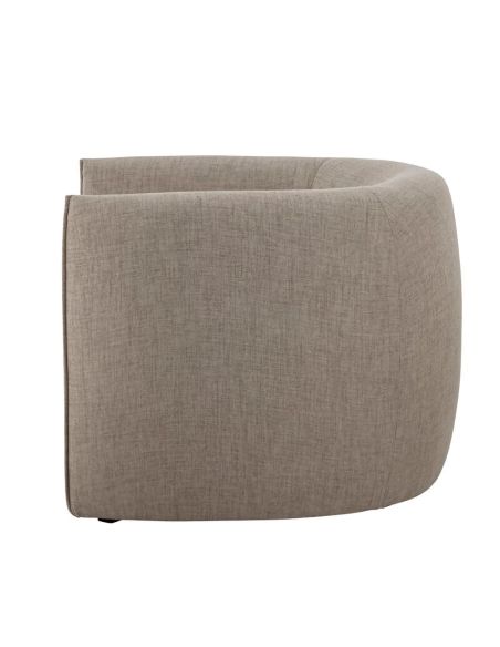 Fauteuil Bacio Tissu Beige | Bloomingville