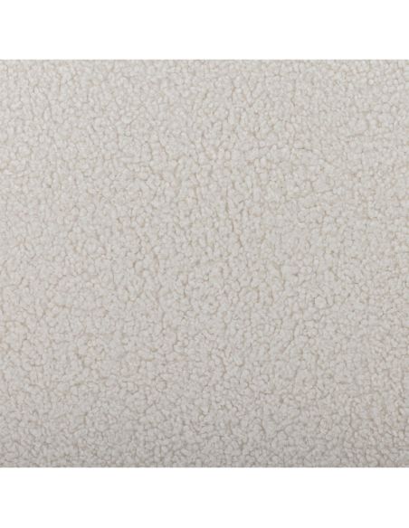 Fauteuil Bouclette Blanche Zanno | Bloomingville