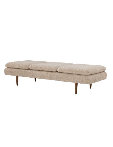 Banquette Bouclette Beige Pione | Bloomingville