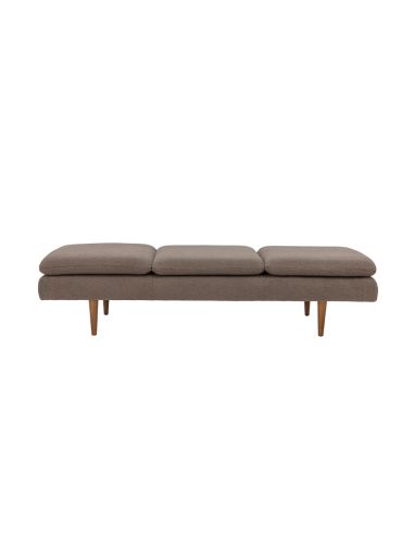 Banquette Tissu Texturé Marron Pione | Bloomingville