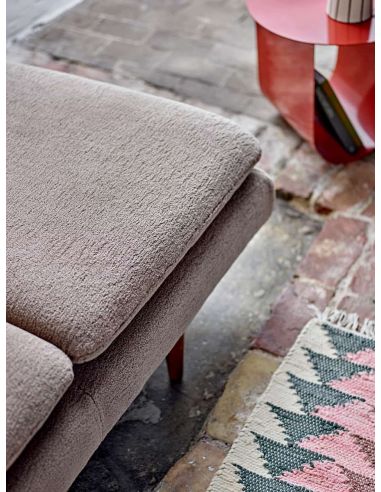 Banquette Tissu Texturé Marron Pione | Bloomingville