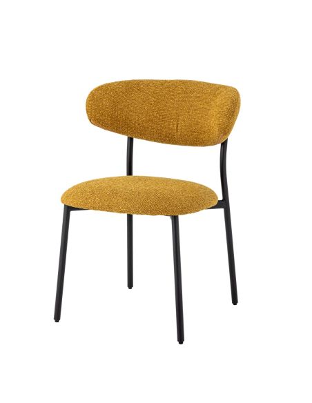 Chaise Manal Jaune | Bloomingville | DecoenLigne