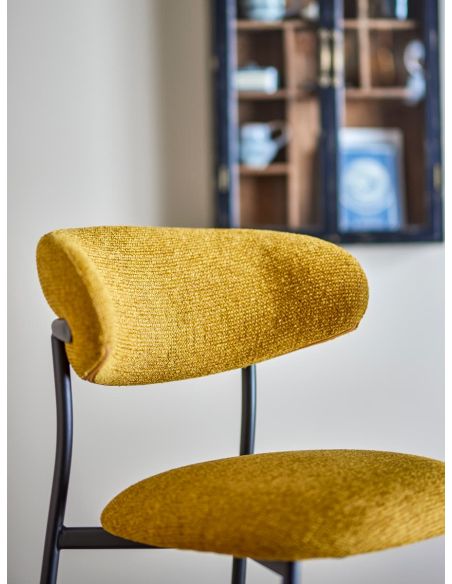 Chaise Manal Jaune | Bloomingville | DecoenLigne