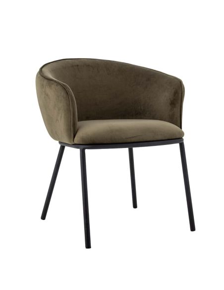 Chaise Cortone Verte | Bloomingville | DecoenLigne