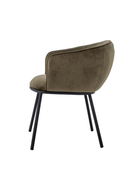 Chaise Cortone Verte | Bloomingville | DecoenLigne