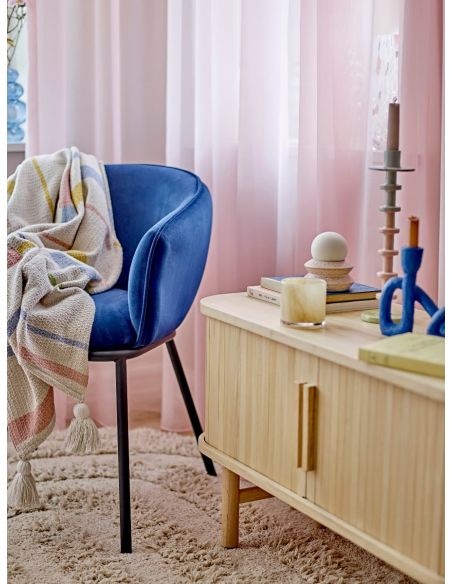 Chaise Cortone Bleue | Bloomingville | DecoenLigne