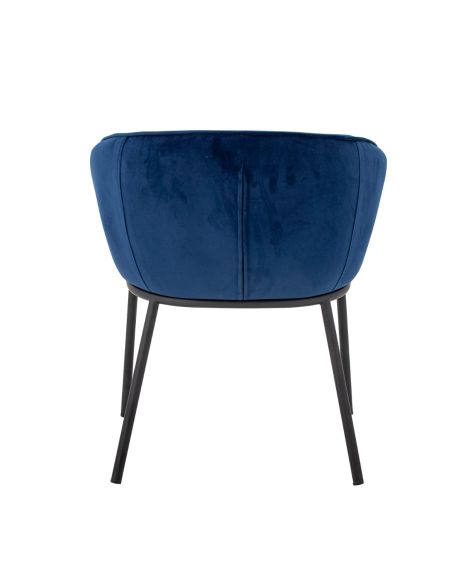 Chaise Cortone Bleue | Bloomingville | DecoenLigne