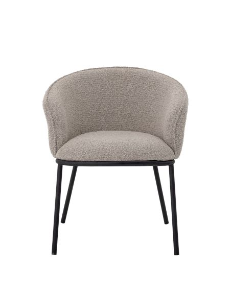 Chaise Cortone Grise | Bloomingville | DecoenLigne