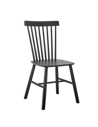 Chaise Mill Noire Bloomingville | Chaise design | DecoenLigne