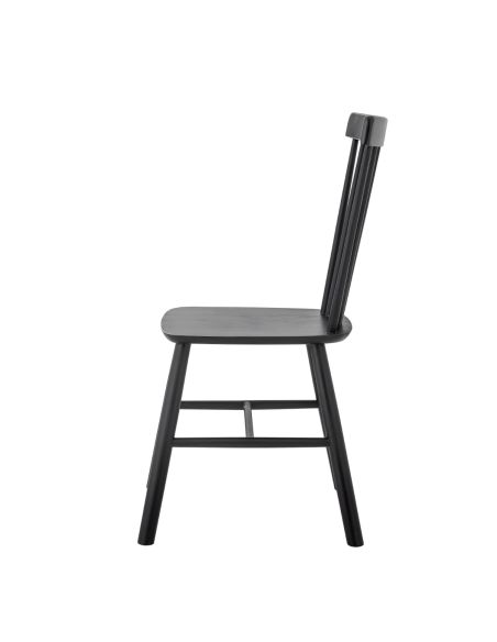 Chaise Mill Noire Bloomingville | Chaise design | DecoenLigne