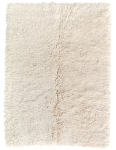Tapis Kapra Écru en laine – Idaho Editions | DecoenLigne