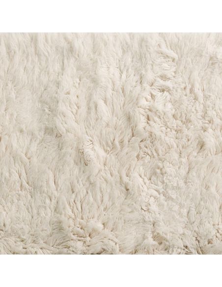 Tapis Kapra Écru en laine – Idaho Editions | DecoenLigne