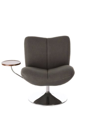 Fauteuil Nolan Gris avec tablette – Athezza