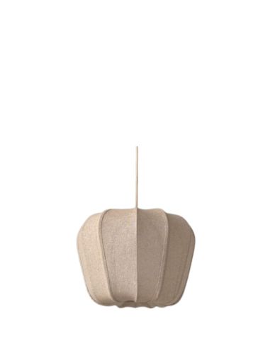 Suspension Egée Beige en tissu – Athezza | DecoenLigne