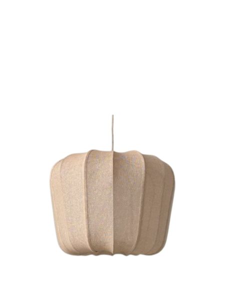 Suspension Egée Beige en tissu – Athezza | DecoenLigne
