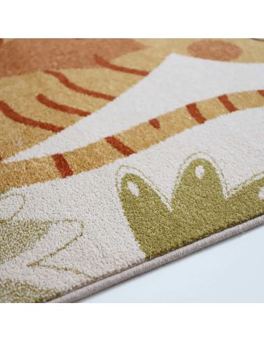 Tapis enfant Silly Tigre Nattiot 120 × 170 cm | DecoenLigne