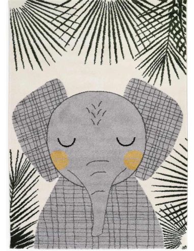 Tapis enfant Junko Elephant Nattiot | DecoenLigne