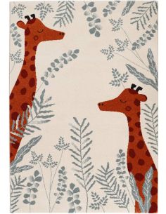 Tapis enfant Nisu girafes Nattiot | DecoenLigne