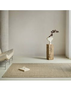 Tapis Border Natural en laine Brink & Campman | DecoenLigne
