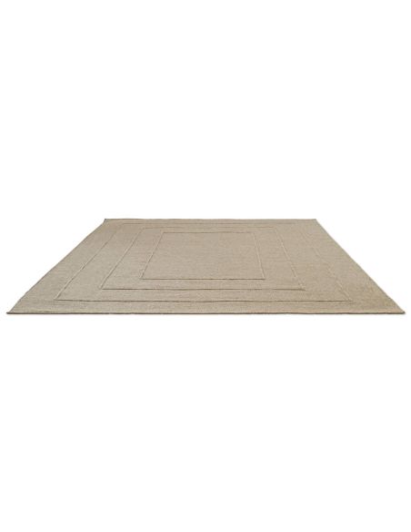 Tapis Border Natural en laine Brink & Campman | DecoenLigne