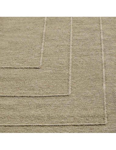 Tapis Border Natural en laine Brink & Campman | DecoenLigne