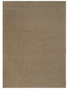 Tapis Planes Fur Brown en laine Brink & Campman | DecoenLigne