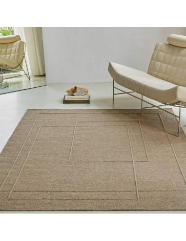 Tapis Planes Fur Brown en laine Brink & Campman | DecoenLigne