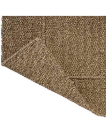 Tapis Planes Fur Brown en laine Brink & Campman | DecoenLigne