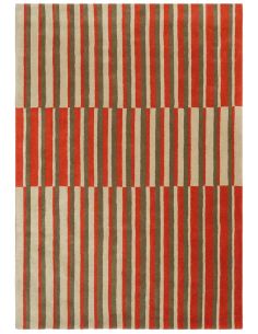 Tapis Decor Pilar Coral en laine Brink & Campman | DecoenLigne