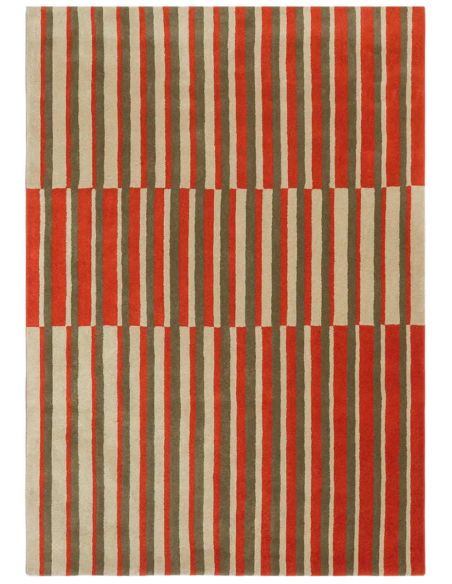 Tapis Decor Pilar Coral en laine Brink & Campman | DecoenLigne