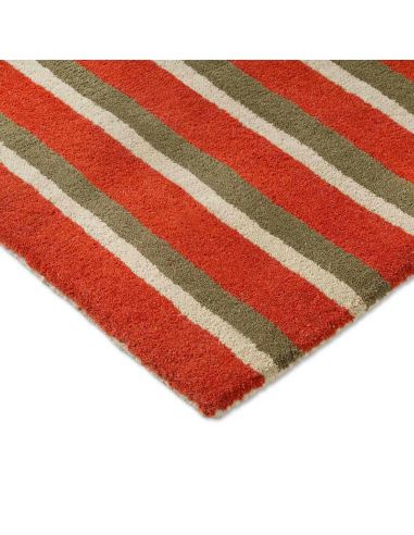 Tapis Decor Pilar Coral en laine Brink & Campman | DecoenLigne
