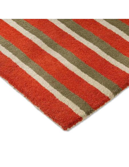 Tapis Decor Pilar Coral en laine Brink & Campman | DecoenLigne