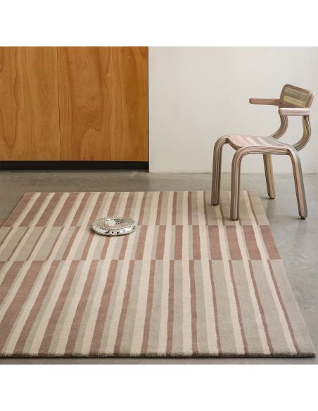Tapis Decor Pilar Blush en laine Brink & Campman | DecoenLigne