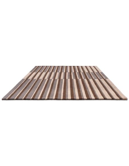 Tapis Decor Pilar Taupe en laine Brink & Campman | DecoenLigne