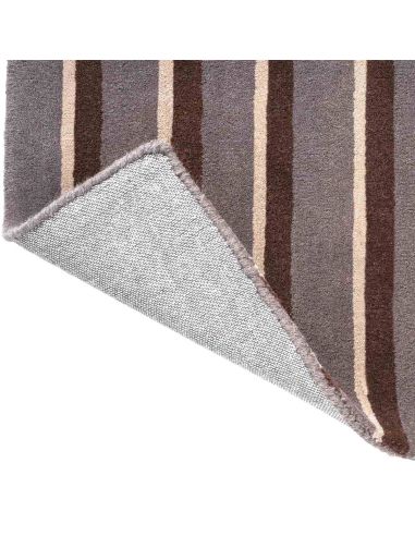 Tapis Decor Pilar Taupe en laine Brink & Campman | DecoenLigne
