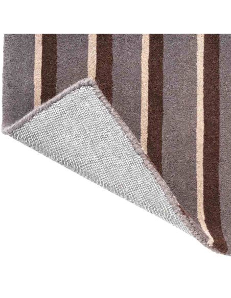 Tapis Decor Pilar Taupe en laine Brink & Campman | DecoenLigne